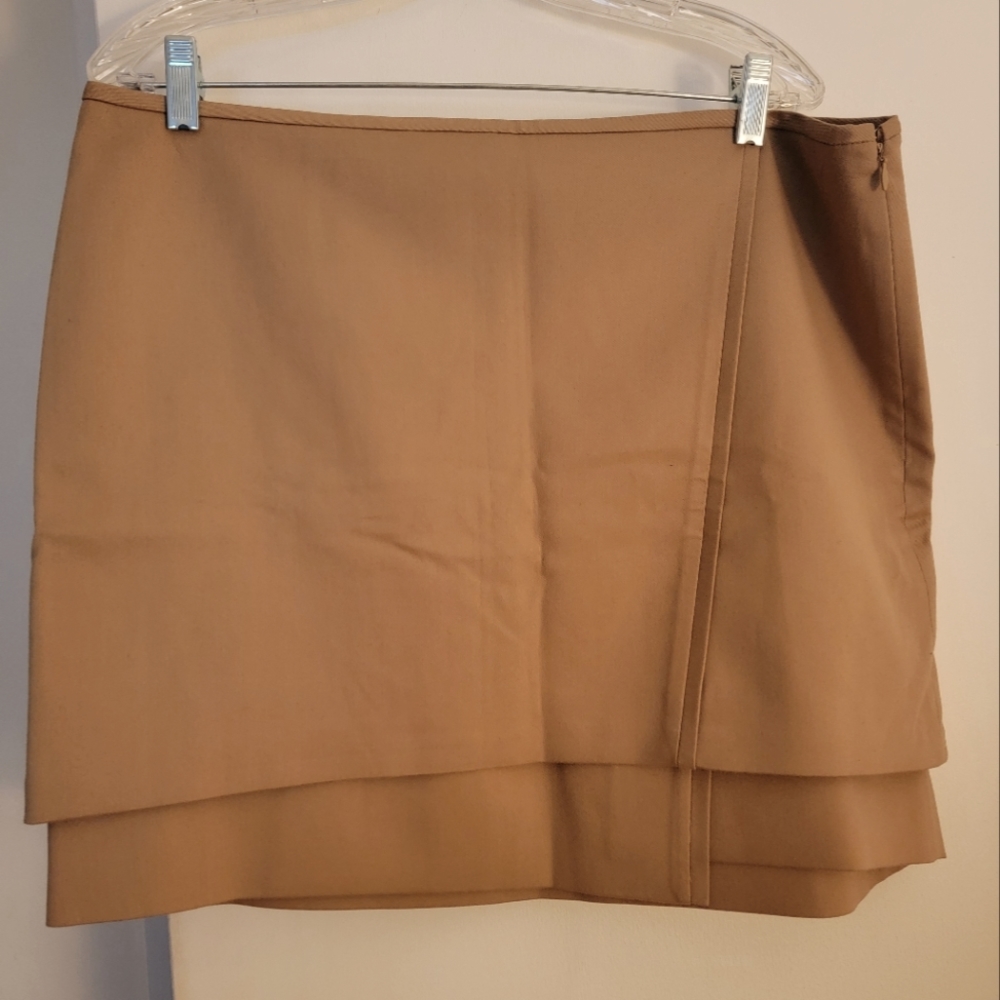 WHBM Faux Wrap Skirt